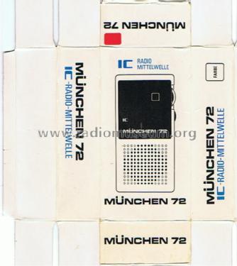 München 72 IC- Radio-Mittelwelle; TEC Dieter Beer; (ID = 1622198) Radio