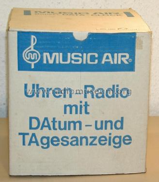 Music Air data-clock MRK-330; Unknown - CUSTOM (ID = 2469723) Radio