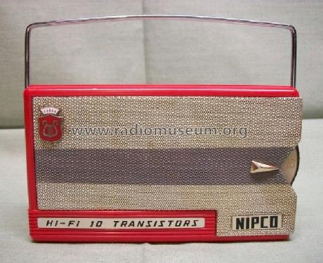 Hi-Fi 10 Transistors 101; Nipco Mfg. Co., Ltd. (ID = 1174450) Radio