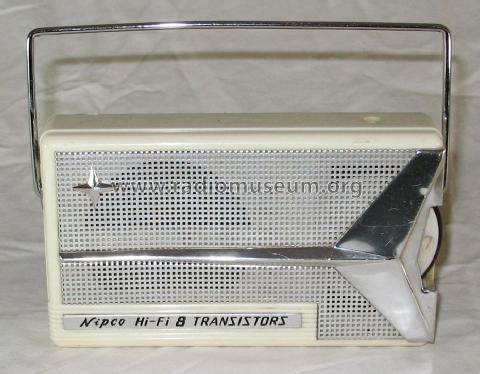 Hi-Fi 8 Transistors Radio Nipco Mfg. Co., Ltd.; Tokyo, build