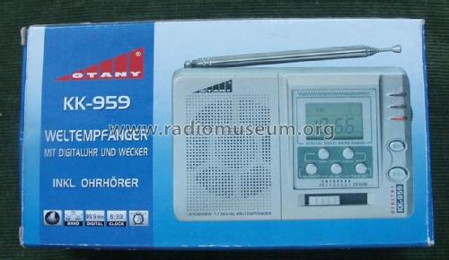 Otany - UKW/MW/KW 1-7 Digital Weltempfänger KK-959; Unknown - CUSTOM (ID = 1839636) Radio