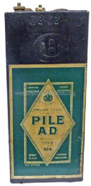 Pile à 1.45 V Type 524 ; Pile AD, Le Carbone- (ID = 1489689) Strom-V