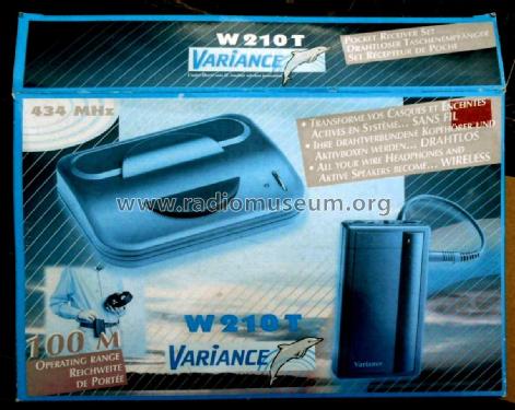 Wireless transmission set for audio signals Variance W 210 T; MDA Industries (ID = 2744630) Diverses