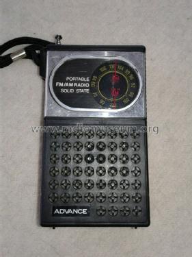 Advance Portable FM/AM Radio Solid State AD-200; Unknown - CUSTOM (ID = 2379367) Radio