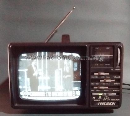 Precision Deluxe 5' Portable B/W TV-AM/FM Radio PTV969; Unknown - CUSTOM (ID = 2510783) TV Radio