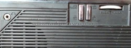 Precision Deluxe 5' Portable B/W TV-AM/FM Radio PTV969; Unknown - CUSTOM (ID = 2510789) TV-Radio