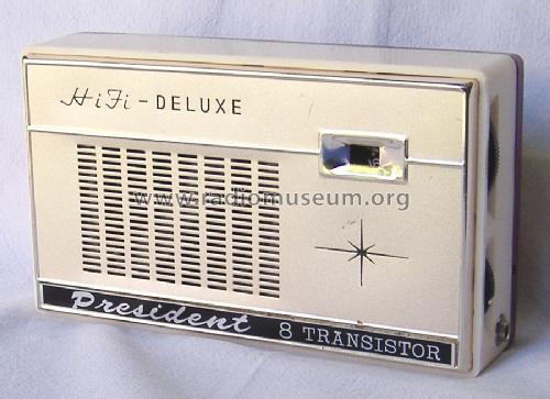 President 8 Transistor HiFi-Deluxe ; Yashima Electric (ID = 1688168) Radio