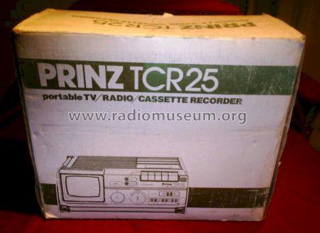 Prinz TV Radio Cassette Recorder TCR 25; Unknown - CUSTOM (ID = 1152271) TV-Radio