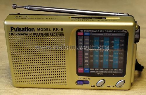 Pulsation 9-Band World Receiver KK-9; Unknown - CUSTOM (ID = 2765626) Radio