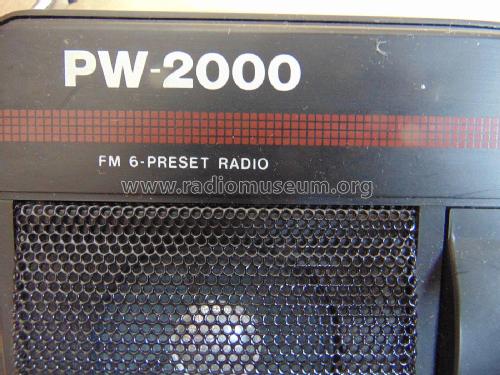 FM 6-Preset Radio PW-2000; Unknown - CUSTOM (ID = 2728992) Radio