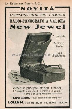 New Jewel Radio-Phonograph ; Unknown - CUSTOM (ID = 2684938) Radio