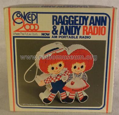 Raggedy Ann & Andy RADIO 186; Concept 2000 Hong (ID = 1409184) Radio