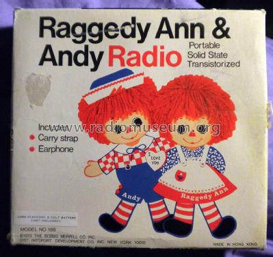 Raggedy Ann & Andy RADIO 186; Concept 2000 Hong (ID = 1919955) Radio
