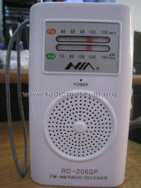 NIA FM-AM Radio Receiver RD-206SP; Unknown to us - (ID = 1895471) Radio