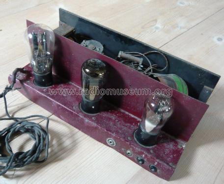 3 Rørs Lysnetmodtager - 3-tube radio ; Unknown - CUSTOM (ID = 2231514) Radio