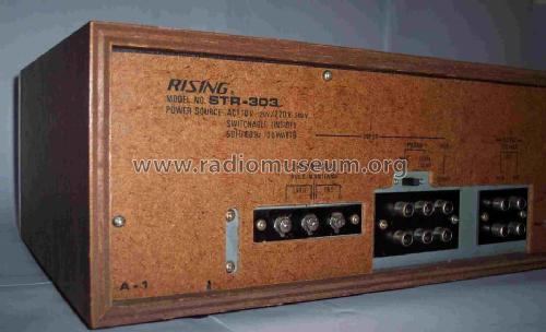 AM-FM Stereo Receiver / Stereo Cassette Tape Deck STR-303; Rising Hokuyo Musen (ID = 401346) Radio