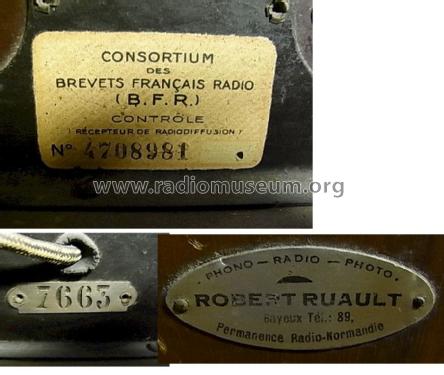 Inconnu - Unknown 19 Robert Ruault; Unknown - CUSTOM (ID = 1218469) Radio