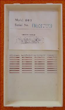 Roton 8 Transistor 803; Unknown - CUSTOM (ID = 1479704) Radio