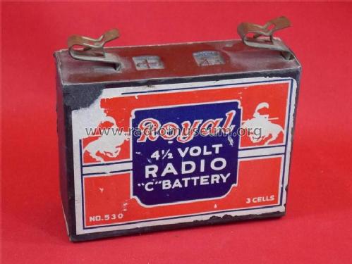 Royal 4 1/2 Volt Radio 'C' Battery 530; Unknown - CUSTOM (ID = 1727558) Power-S