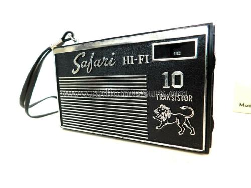 Safari Hi-Fi 10 Transistor T-10; Unknown - CUSTOM (ID = 2507640) Radio