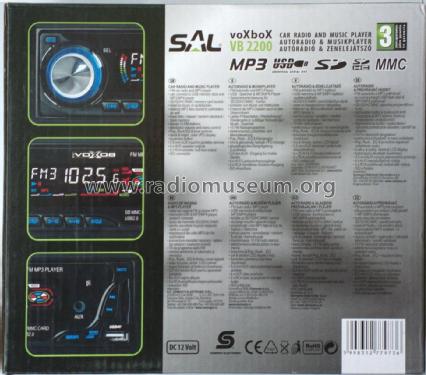 SAL Voxbox VB 2200; Unknown - CUSTOM (ID = 1810633) Car Radio