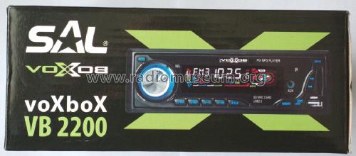 SAL Voxbox VB 2200; Unknown - CUSTOM (ID = 1810635) Car Radio