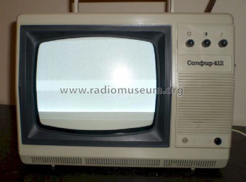 Sapfir - Сапфир 412 - 412D - 412Д; Unknown - CUSTOM (ID = 1349552) Television