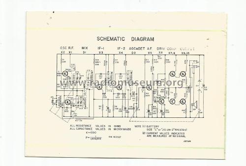 Saturn 10 Transistor High Sensitivity S-21BR; Unknown - CUSTOM (ID = 2393639) Radio