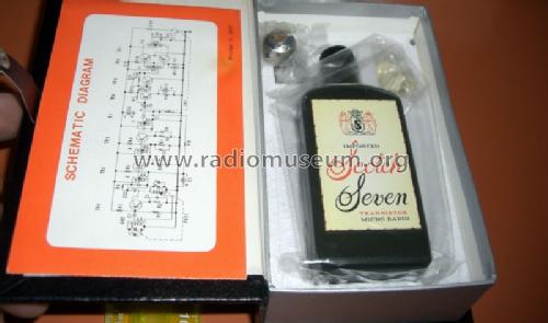 Scotch Seven Micro Bottle Radio ; Unknown - CUSTOM (ID = 866103) Radio