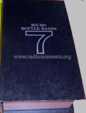 Scotch Seven Micro Bottle Radio ; Unknown - CUSTOM (ID = 866105) Radio