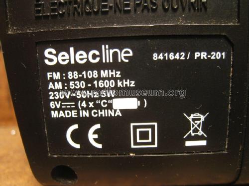 Selecline AM/FM Radio 841642/PR-201; Unknown - CUSTOM (ID = 2044235) Radio