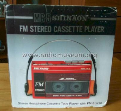 Shinaon FM Stereo Cassette Player MG-5; Unknown - CUSTOM (ID = 1282059) Radio