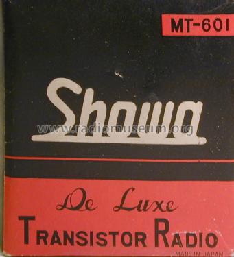 Showa MT-601 Transistor Six; Unknown - CUSTOM (ID = 1281865) Radio