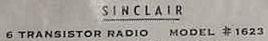 Sinclair Dino Supreme Gasoline 1623; Unknown - CUSTOM (ID = 519389) Radio