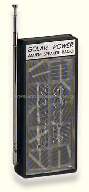 Solar Power AM/FM Speaker Radio ; Unknown - CUSTOM (ID = 57805) Radio