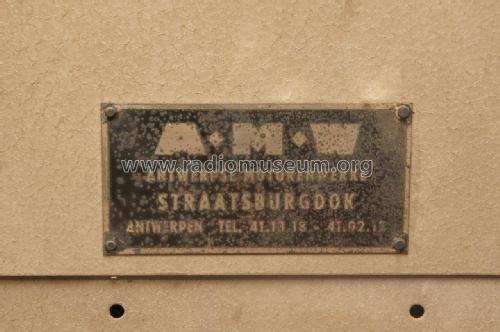 Spoetnik Versterker AMW - Antwerpse Motorenwerke; Unknown - CUSTOM (ID = 1727245) Ampl/Mixer