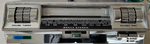 Stereo Cassette Tape Player/Recorder with FM MPX radio MCR-6000; Mecca Maruwa (ID = 2695353) Car Radio