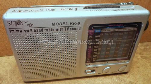 Sunny Multiband Radio Receiver KK-9; Unknown - CUSTOM (ID = 2146544) Radio