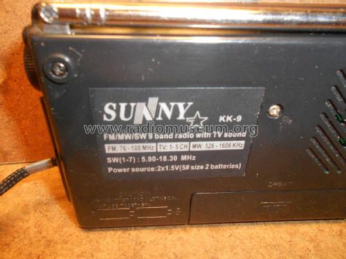 Sunny Multiband Radio Receiver KK-9; Unknown - CUSTOM (ID = 2146545) Radio