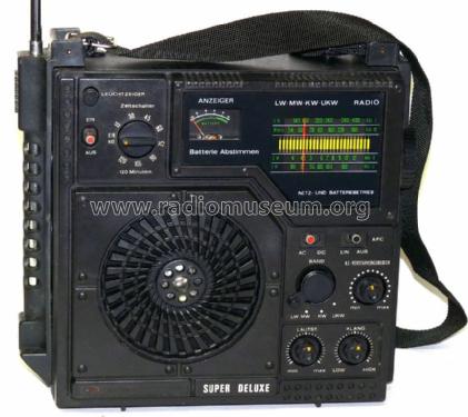 Super Deluxe LW-MW-KW-UKW Radio ; MTL Electronics Corp (ID = 1740996) Radio