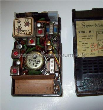 Supre-Macy Transistor 6 M-1; Macy's, R.H. Macy & (ID = 2358258) Radio