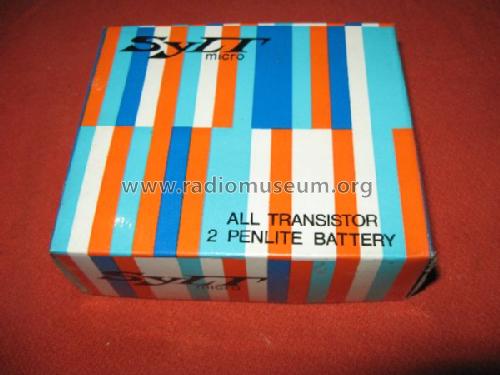 Sylt Micro All Transistor 2 Penlite Battery; Unknown - CUSTOM (ID = 1300471) Radio