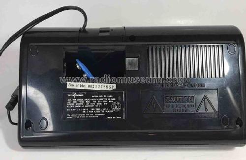 Tech Sonic AM/FM Clock Radio with Cassette Player ST-5488; Unknown - CUSTOM (ID = 2993786) Radio
