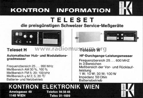Teleset H; Unknown - CUSTOM (ID = 1004535) Equipment