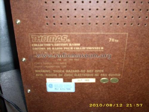 Thomas Collectors Edition 711TH; Thomas America (ID = 806080) Radio