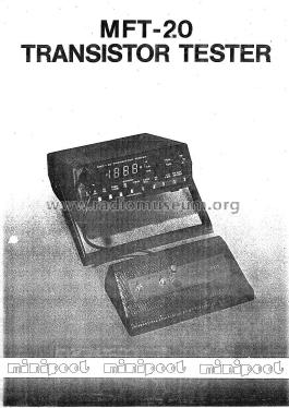 Transistor Tester MFT-20; Minipool IKSZ; (ID = 2679398) Ausrüstung