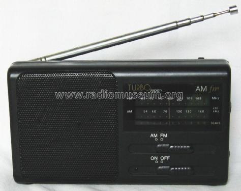 Turbo Japan AM FM PR-389; Unknown - CUSTOM (ID = 2673055) Radio