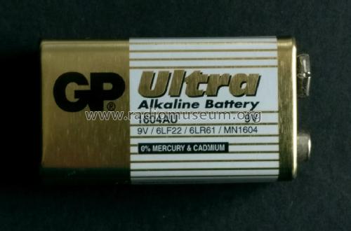Ultra Alkaline Battery 9V 6LF22 6LR61 MN1604 AU; Gold Peak Group; (ID = 2584011) Power-S
