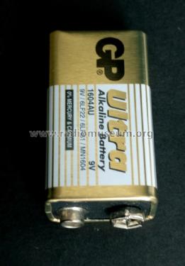 Ultra Alkaline Battery 9V 6LF22 6LR61 MN1604 AU; Gold Peak Group; (ID = 2584017) Power-S