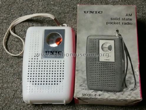 Unic - AM Solid State Pocket Radio R-8; Unknown - CUSTOM (ID = 1715200) Radio